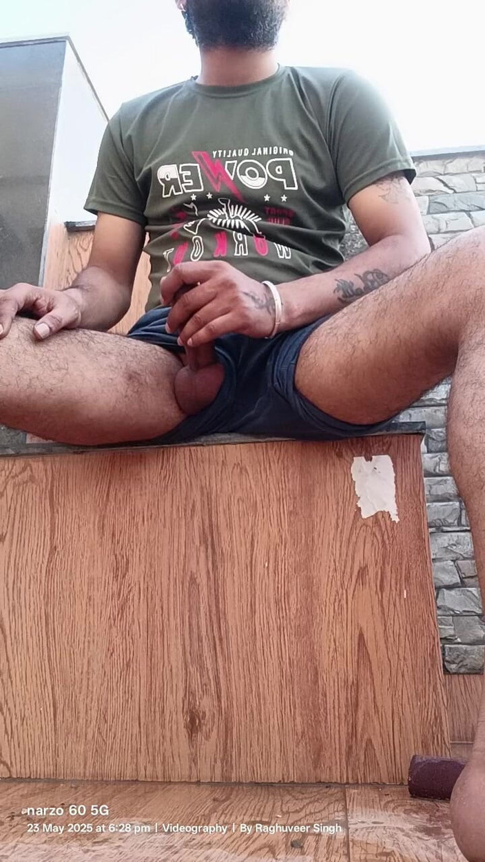 Rajasthani-old-lover: Indiano quente homem ballon pau