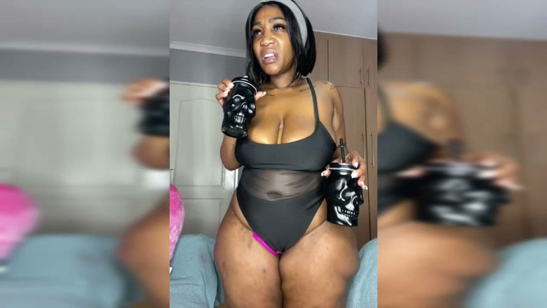Legendary Booty Overdose: Black BBW Ass Worship &amp; Squirts Masturbating