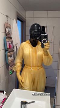 I Love This Heavy Rubber Helmet