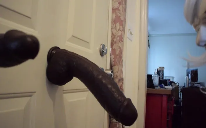 Jon Screcrow: Jon Scarecrow Naked Taking BBC Giant Dildo in the Ass