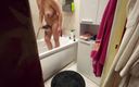 Emma Alex: watch on my stepsister in the bathroom. what lovely big...