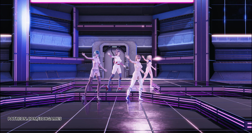 3D-Hentai Games: [MMD] Glide голий танець Marie Rose Mai Shiranui Tamaki Kasumi doa сексуальний гарячий еротичний танець