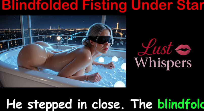 LustWhispers: Fisting pod hvězdami se zavázanýma očima - anglický sexuální příběh
