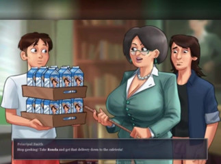 3DXXXTEEN2 Cartoon: Diane bestämmer sig för att flytta in. 3D porr tecknad sex