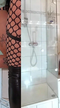 Geile hausfrau komplett im badezimmer gefickt