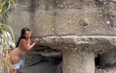 I Found a Horny Latina in the River and I Enjoy Fucking Her