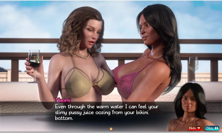 XXX Games Bunk: 나디아의 보물 - 35&36 - 게임플레이 - 롤플레이 - 수녀 얼굴짓과 레즈 밀프