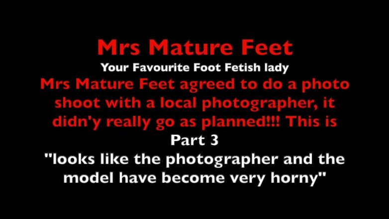 Mr MF: Mrs Mature Feet Foot Fetish Photoshoot Part 3. 542