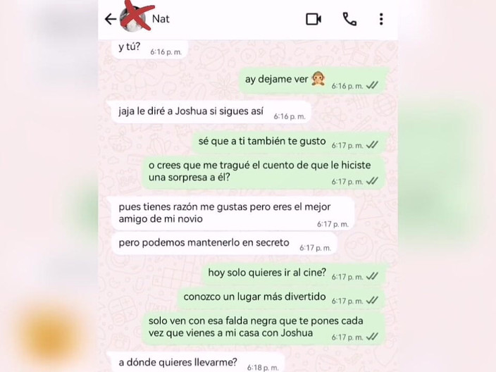 Natasha Caseros: Hete chat met de vrouw van mijn vriend met een...