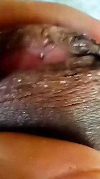 Close up Uncut Cock and Lots of Precum