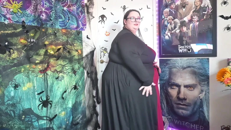 SSBBWLadyBrads: SSBBW शॉपिंग हॉल हैलोवीन ट्रिप