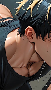 This Hot Yaoi Deepthroat Scene with Two Muscular Guys Will Shock You
