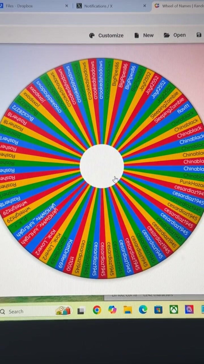 Harley Sin: Zwarte Vrijdag raffle