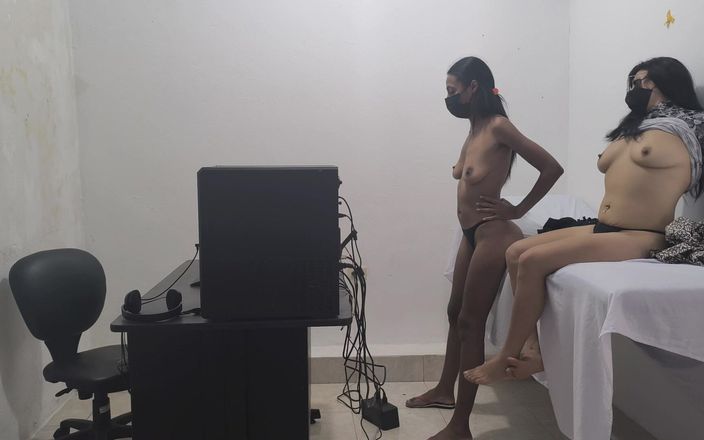 NEGRITA SEXY: Una enfermera religiosa predica a un paciente y luego cambia...