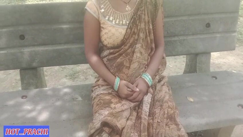Hot prachi: Villaggio bellissimo bhabhi figa stretta all'aperto nella foresta video sesso,...