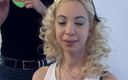 Argentina Latina Amateurs: Süße latina blonde sindy hat ihr Make-up mit heißem sperma...