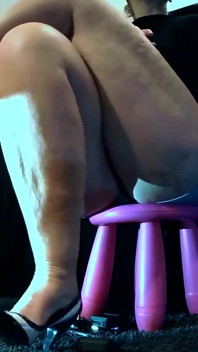 Showing off Thick Thighs and Thick Jiggling Calvess.
