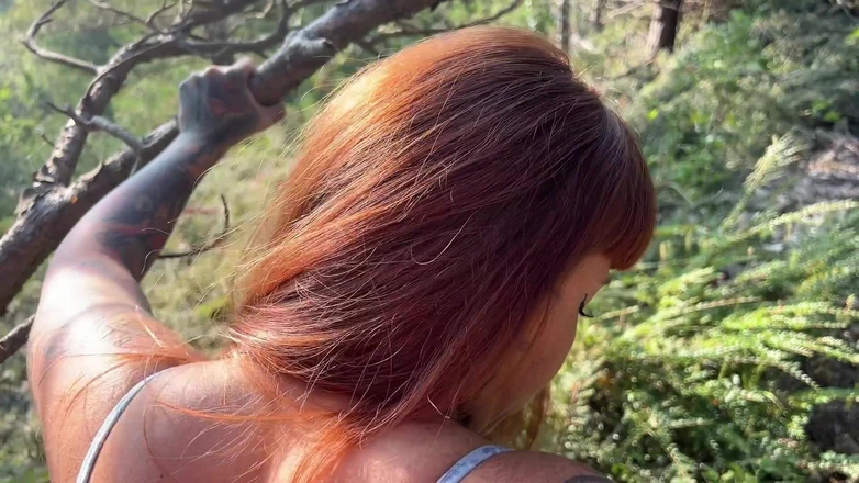 Yourfavecumslut: Home Wrecker Takes a Walk in the Woods and Gets...