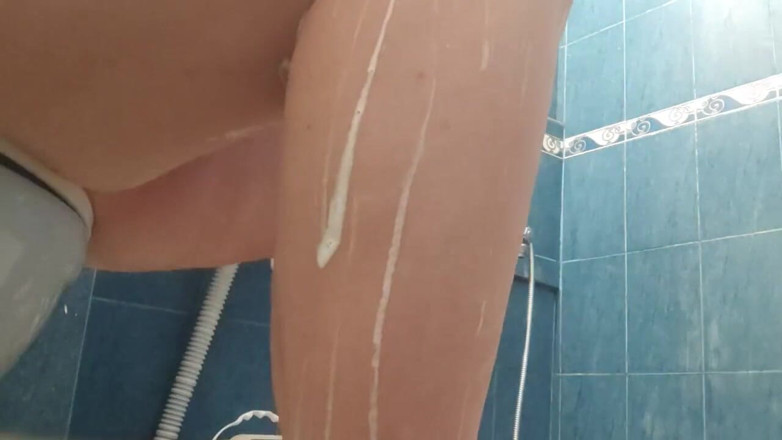 Putarankahotmilf: Cạo lông, tắm cơ thể dài và rửa răng lông