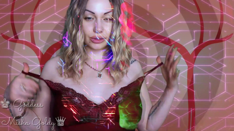 Goddess Misha Goldy: Okouzlující přeprogramování mozku!  Šeptání ASMR spouště a fixace oka!