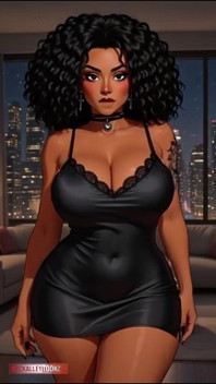 Sexy Ebony Big Booty Vixen Intimate Moment