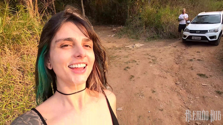 Alemao Hub: Dread horká je mokrá při šukání a skoro jsme byli chyceni...