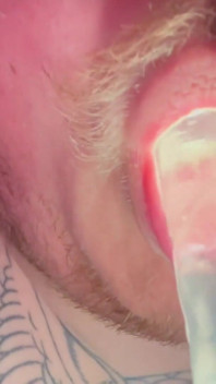 Glowing Dildo - Smoking