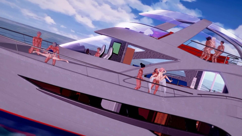 NSFWOtaku: Zenless Zone Zero - Wild Sex Yacht Party with Velina, Belle &amp;...