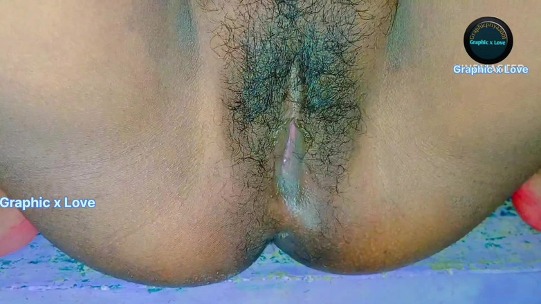 Graphic joy: Eine sehr heiße frau, sex mit unbekannten männern, er fickt...