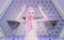 3D-Hentai Games: Lee Suhyun - Alien Seraphine Sexig naken dans League of Legends...