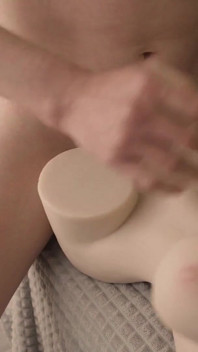 Stepdaddy Unboxing a New Sex Doll From Tantaly and Gently Fucks Her Wet Tight Pussy for First Time