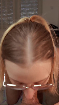 4K Throat Blowjob with Throatpie