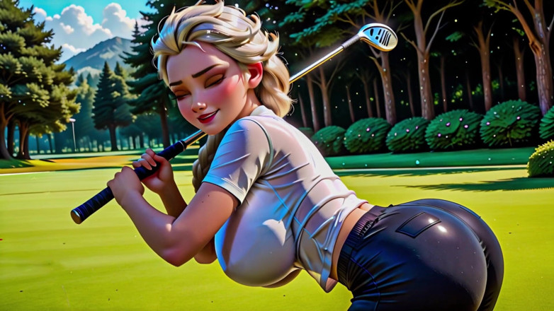 CoolVids: Golf Girl -ai Generated-