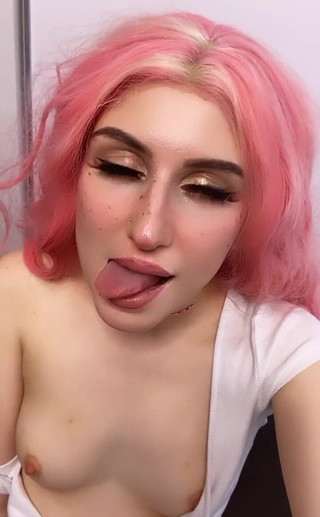 Luna Sparks: Defilați până la capăt pentru un Ahegao special doar pentru...