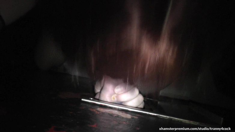 Tranny 4 cock: Supt de pulă la cinematograful de pe autostradă