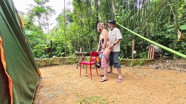 Victor SweetCoupleStories: The Girl at the Campsite Agreed to Give a Blowjob...