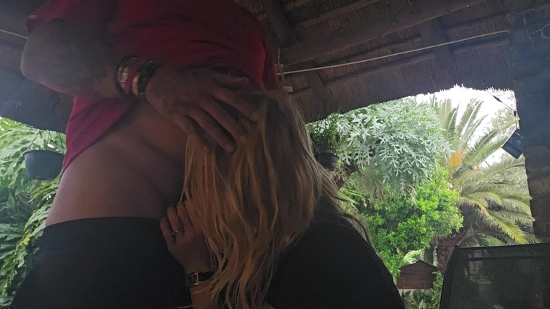Sparowdox: 18 Year Old Sucking Cock Outdoor at Holiday Resort