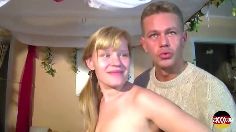 123XXX - 100% Amateurs: Shy German Teen Gets Pounded Hard