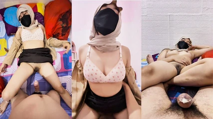 Hamster_Ball: Desi! Tight Pussy Hijab Scout Fucking in Boarding House with...