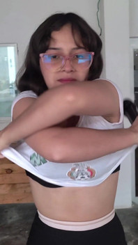 Enf Latina Teen Reporter Stripped