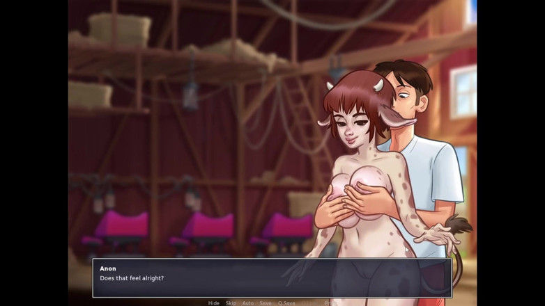 LewdArcade: Summertime Saga 섹스 게임 플레이 [08부] 누드 게임 플레이 [18+] 성인 게임 플레이