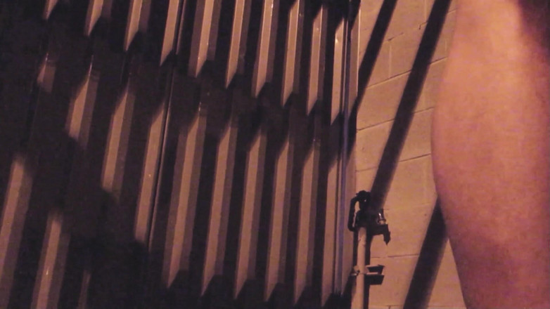 The porky pervert: Arriesgada paja estatal nocturna