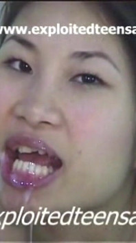 Exclusive Thai Amateur Tan Does Anal Cowgirl, Doggy on Floor, Pretty Girl Takes Cum in Mouth, Professional Model.