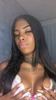 Ebony Bubble Gum Fetish
