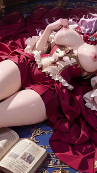 The Purple Queen! Lazy Coronation on the Golden Throne, Red & White Haute Couture Is Insane!