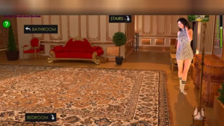 3DXXXTEEN2 Cartoon: Even the rich have to iron their dresses - 3D porn cartoon...