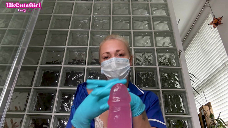 UKCuteGirl Lucy Lauren: Clinical Semen Collection with a Very Naughty Nurse
