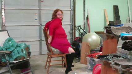 BBW nurse Vicki adventures with friends: My Fat Ass Pops Some Huge Clear Balloons