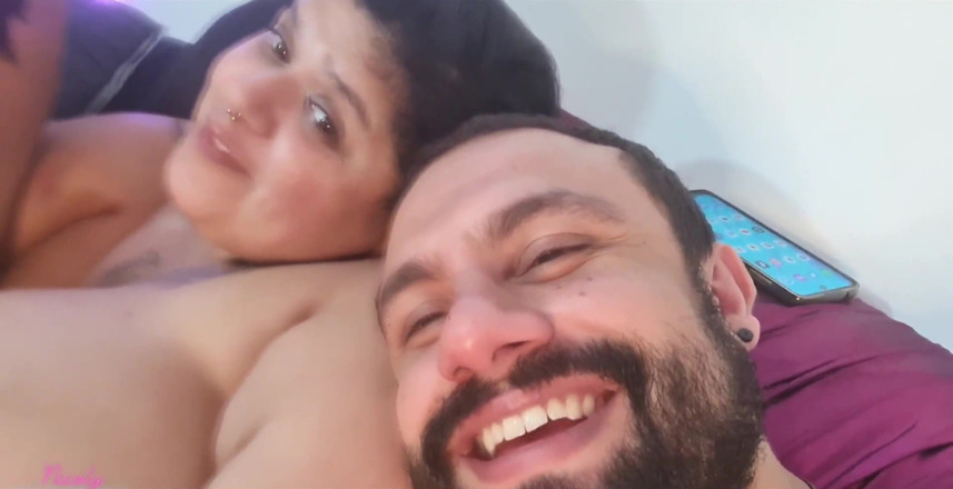 Nicoly Mattos: Ми отримали гарячу BBW у барі, показали великі груди і знайшли член Лукаса прекрасним