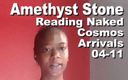 Cosmos naked readers: Amethyst Stone leyendo desnuda, las llegadas del cosmos PXPC10411-001